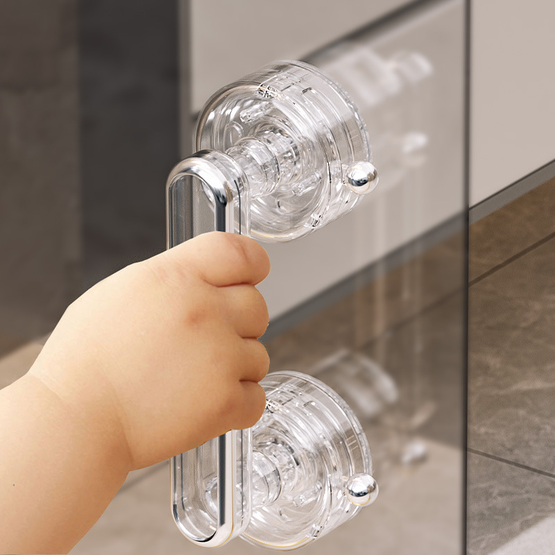 Glass door handle with suction - Glass Door Hinge avis et prix