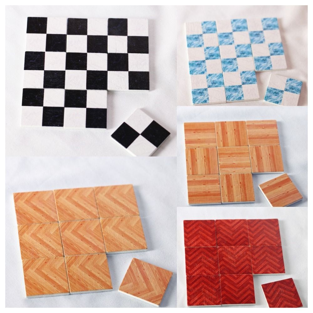 9pcs/set 1:6/1:12 Dollhouse Fu - Ceramic Tile Floor avis et prix