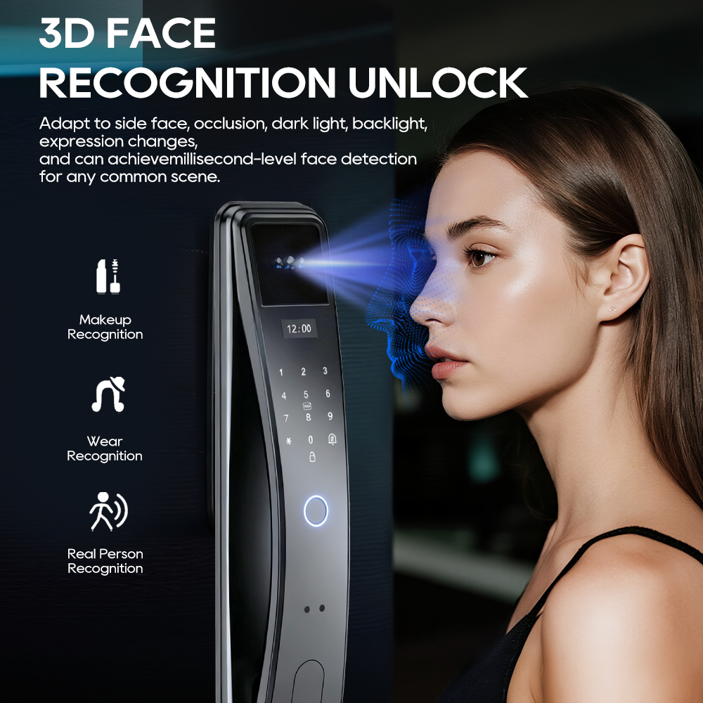 SANKESONG Tuya Smart 3D Face D - Glass Door Hinge avis et prix