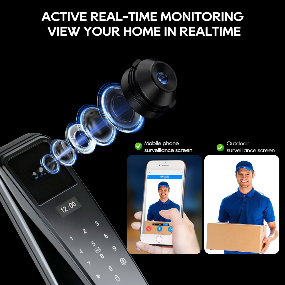 SANKESONG Tuya Smart 3D Face D - Glass Door Hinge avis et prix