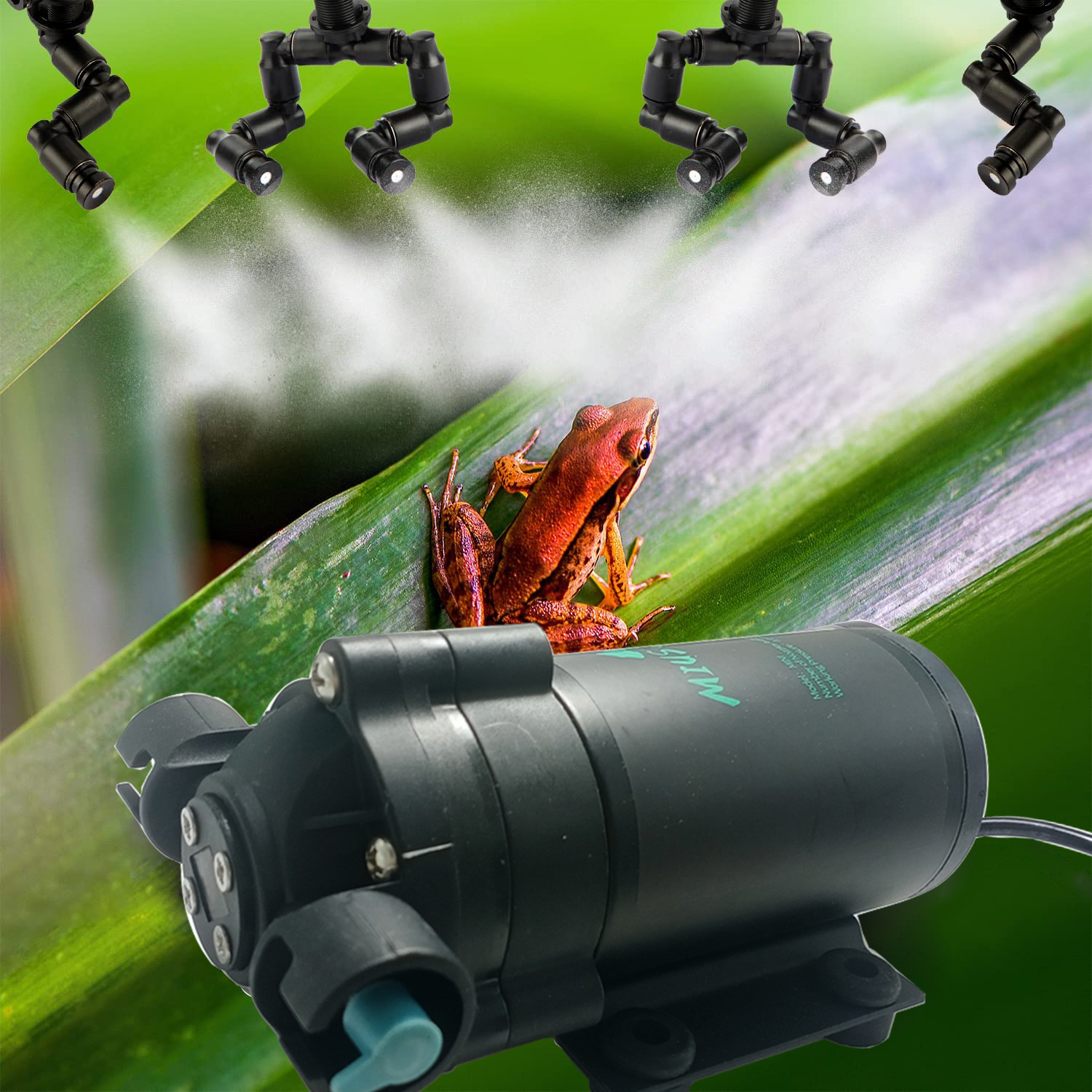 Reptile Fogger Mist System 360 - Terrarium Fogger Ultrasonic avis et prix