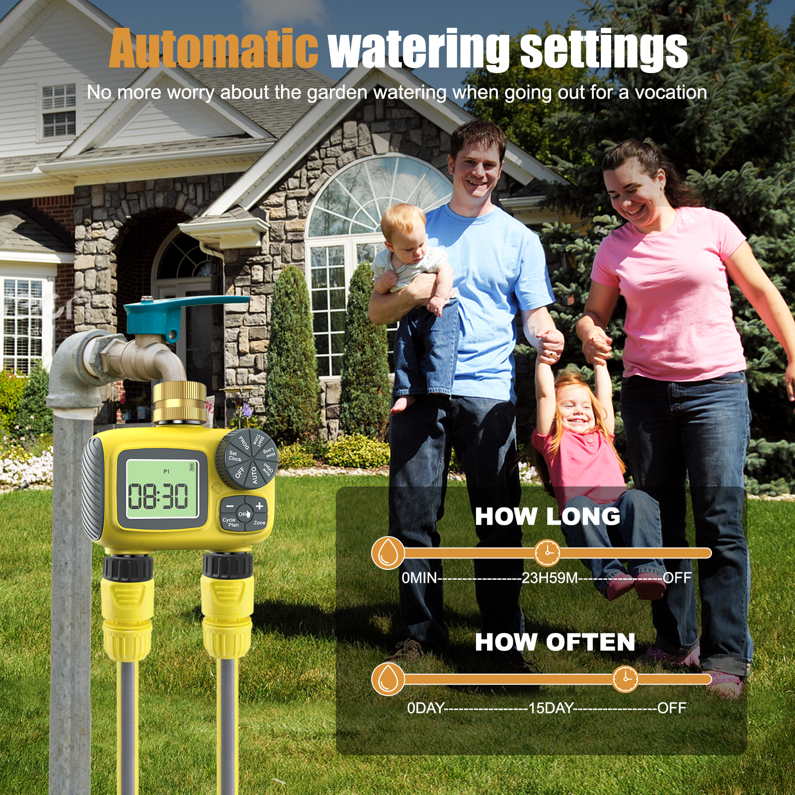 Insoma Smart Water Timer Dual  - Timer Dual Outlet avis et prix