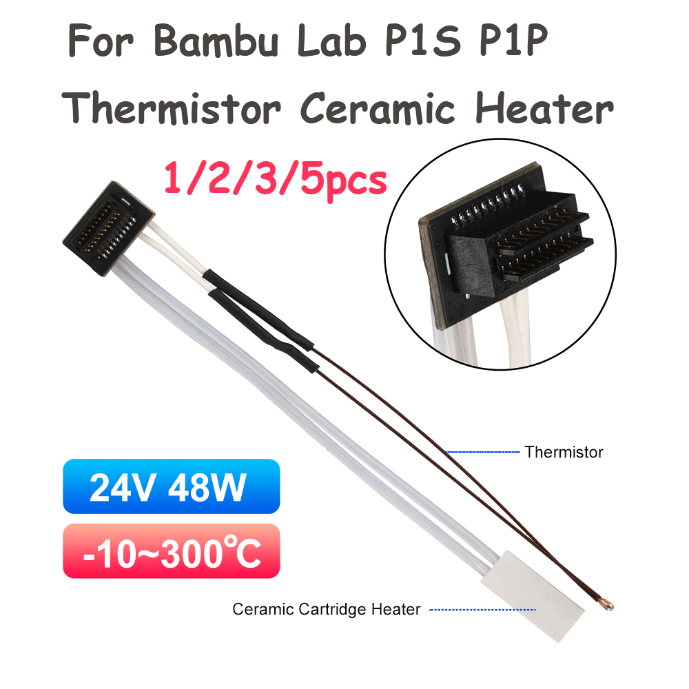 For Bambu Lab P1P Heating Tube - Ceramic Heat Emitter avis et prix
