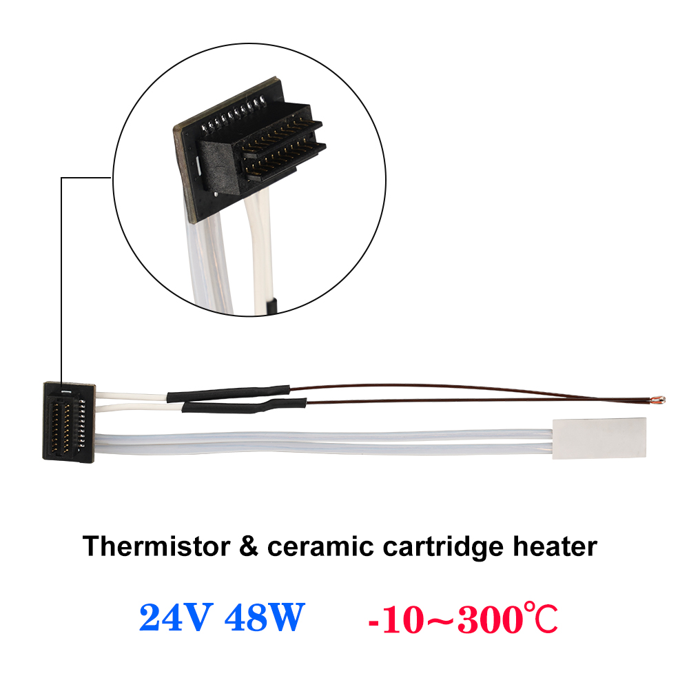 For Bambu Lab P1P Heating Tube - Ceramic Heat Emitter avis et prix