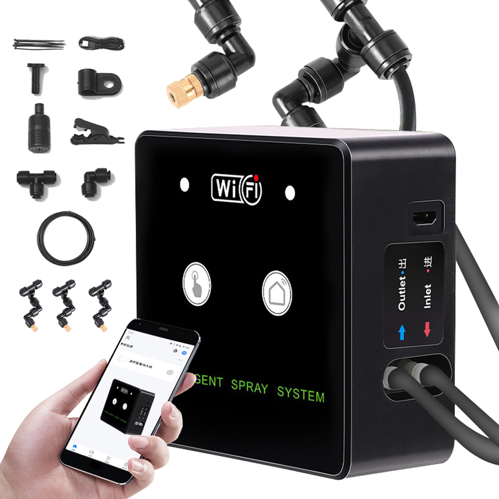 360° Rotatable Wifi Rainforest - Terrarium Fogger Ultrasonic avis et prix
