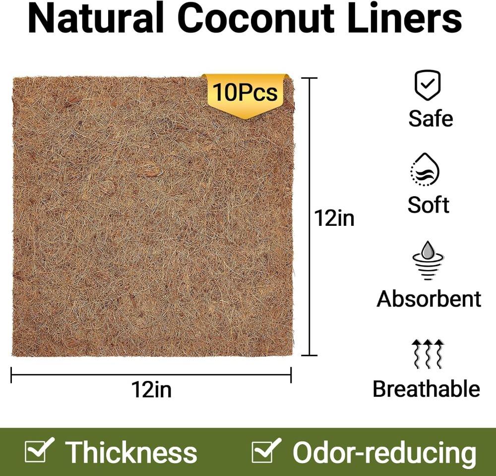 10 Pcs Natural Coconut Fiber R - Substrate Coconut Fiber avis et prix