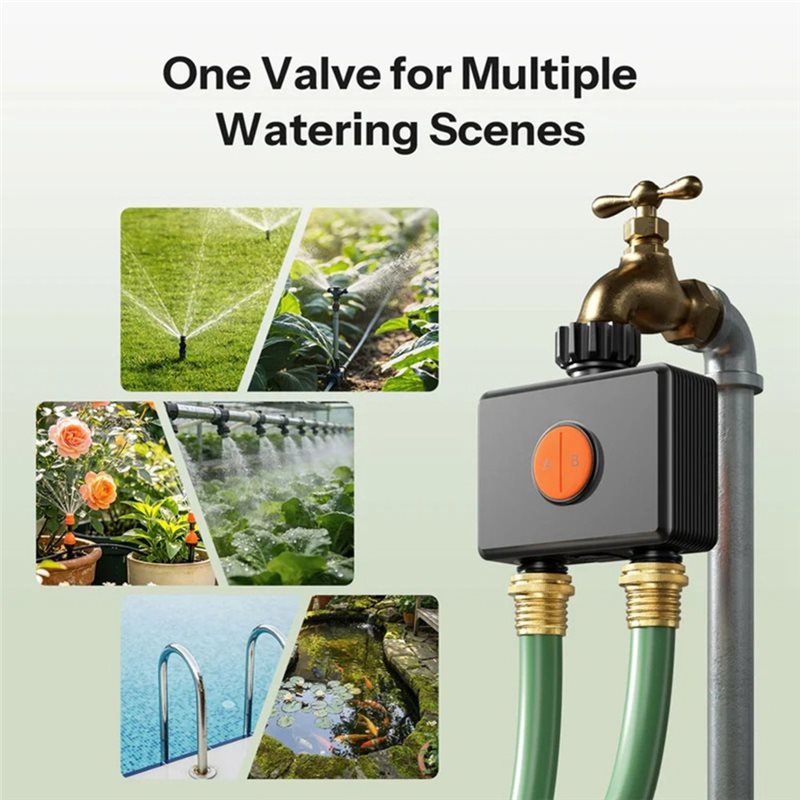 ABRU-Zigbee 3.0 Smart Water Va - Timer Dual Outlet avis et prix