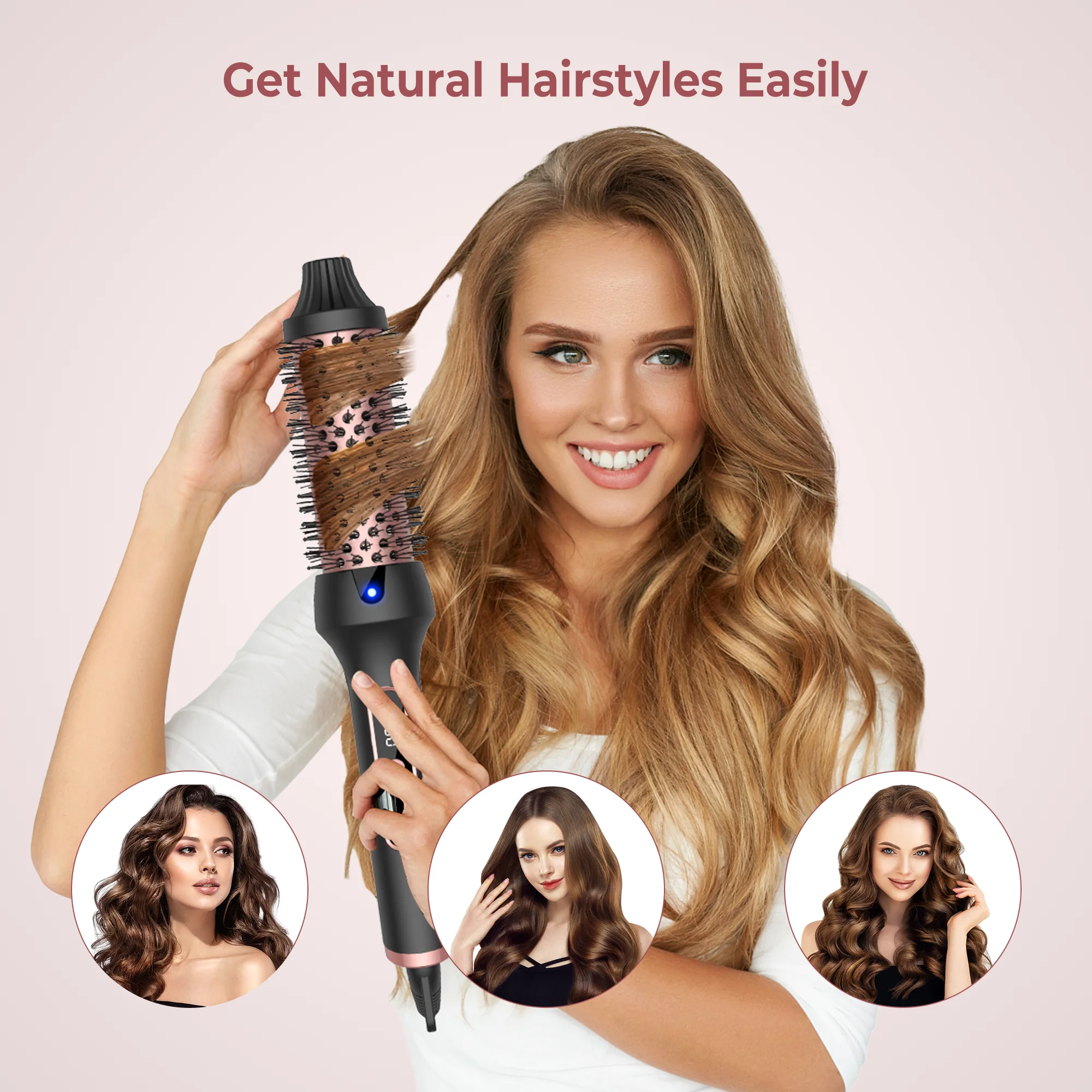 3 in1 Thermal Brush Ionic Heat - Ceramic Heat Emitter avis et prix