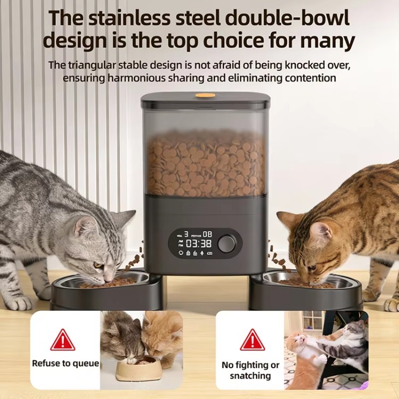 Automatic Pet Feeder Smart Cat - Timer Dual Outlet avis et prix
