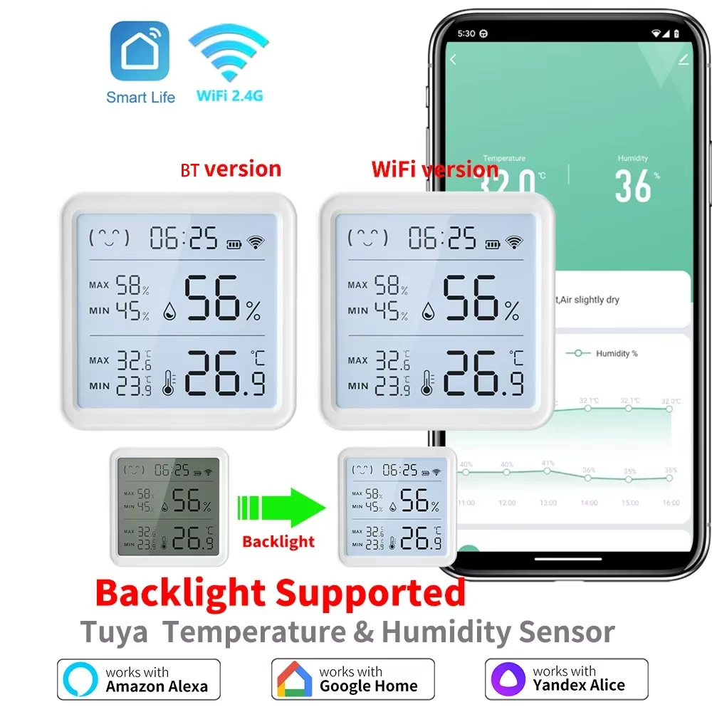 Tuya WiFi Temperature Humidity - Digital Hygrometer Probe avis et prix