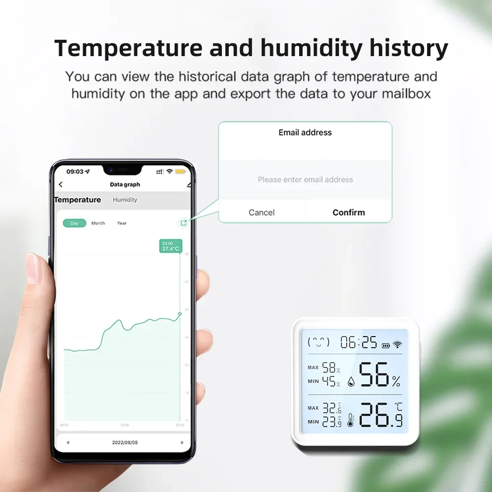 Tuya WiFi Temperature Humidity - Digital Hygrometer Probe avis et prix