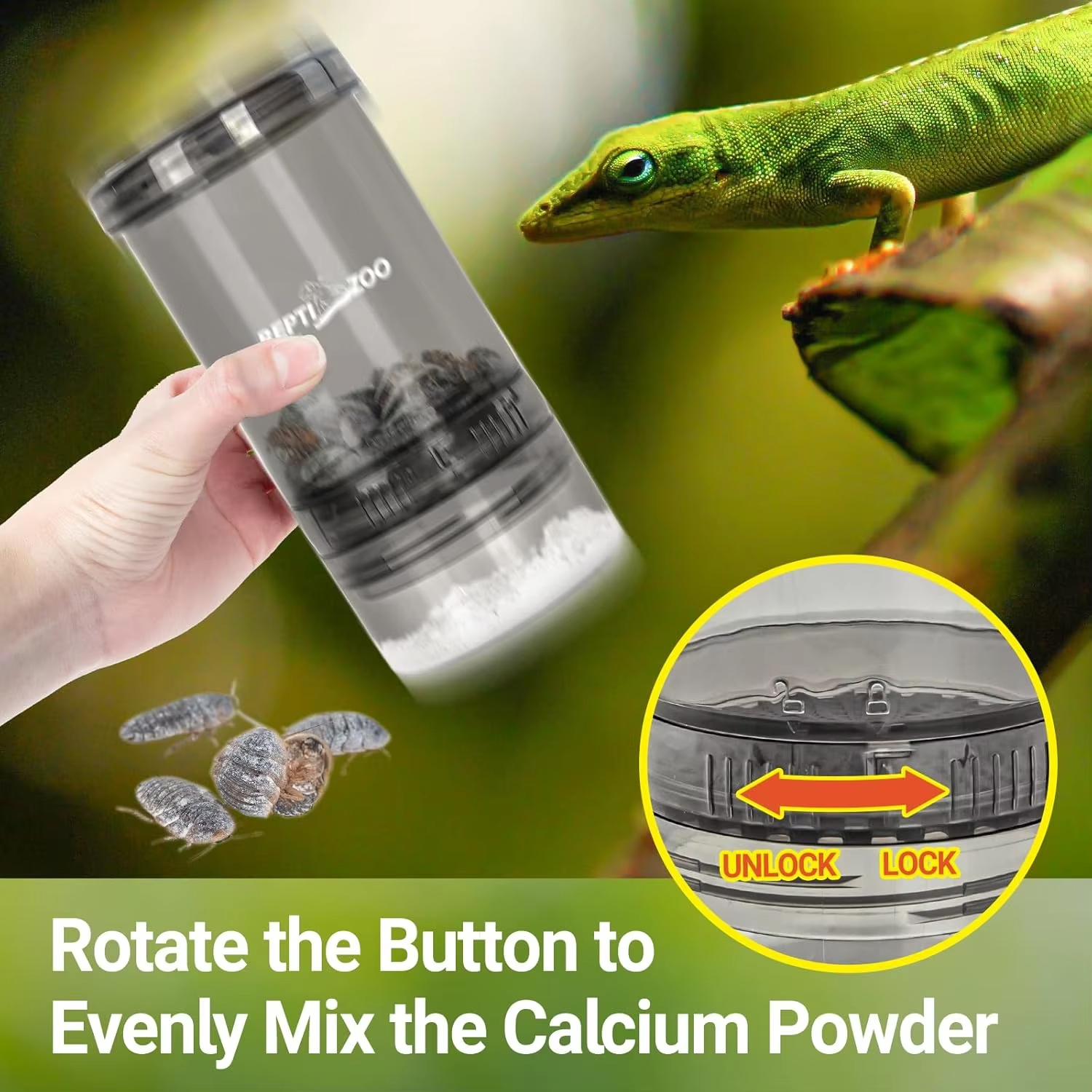 Reptile Calcium Powder Mixing  - Calcium Powder Reptile avis et prix