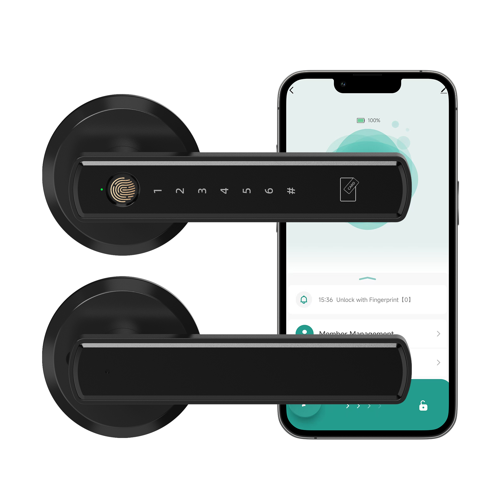Viladepot Handle Shaped Smart  - Glass Door Hinge avis et prix