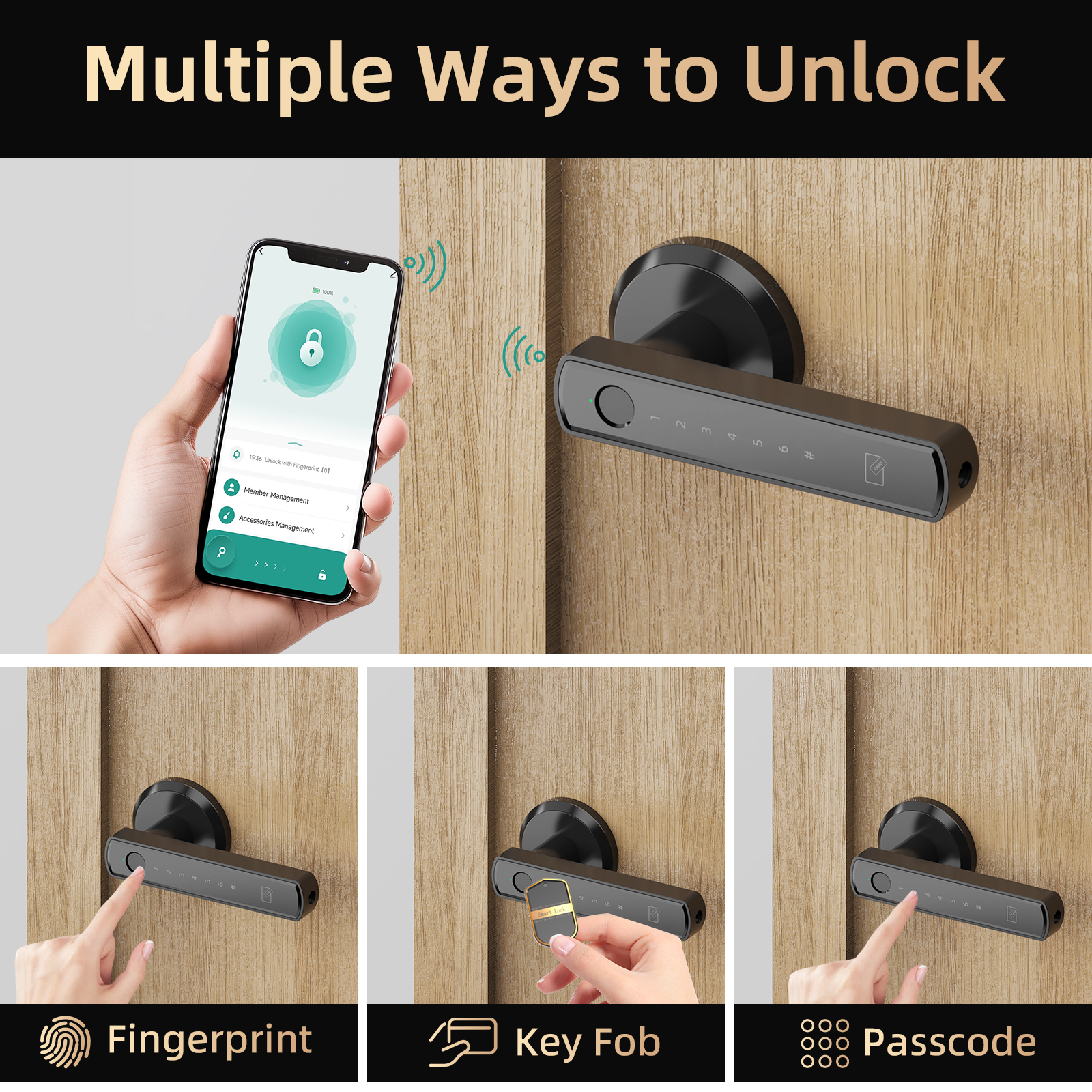 Viladepot Handle Shaped Smart  - Glass Door Hinge avis et prix