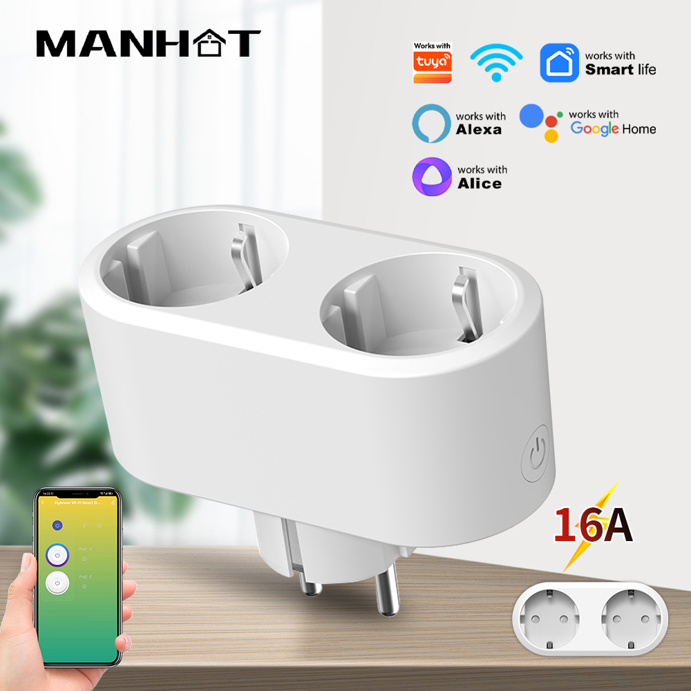 WiFi Smart Plug Dual Outlet 16 - Timer Dual Outlet avis et prix
