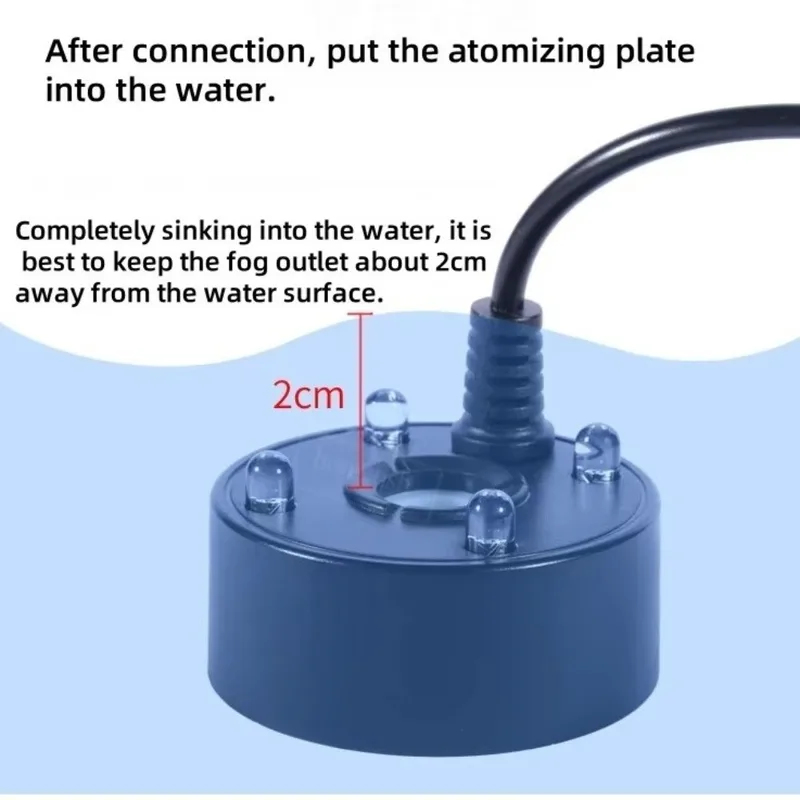 1PC 5V USB Ultrasonic Mist Mak - Terrarium Fogger Ultrasonic avis et prix