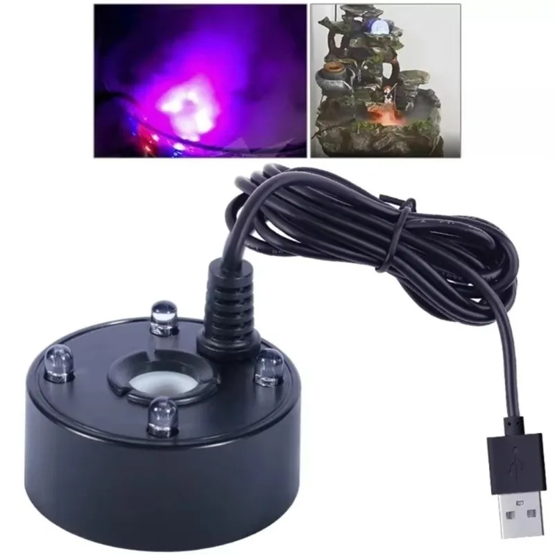 1PC 5V USB Ultrasonic Mist Mak - Terrarium Fogger Ultrasonic avis et prix