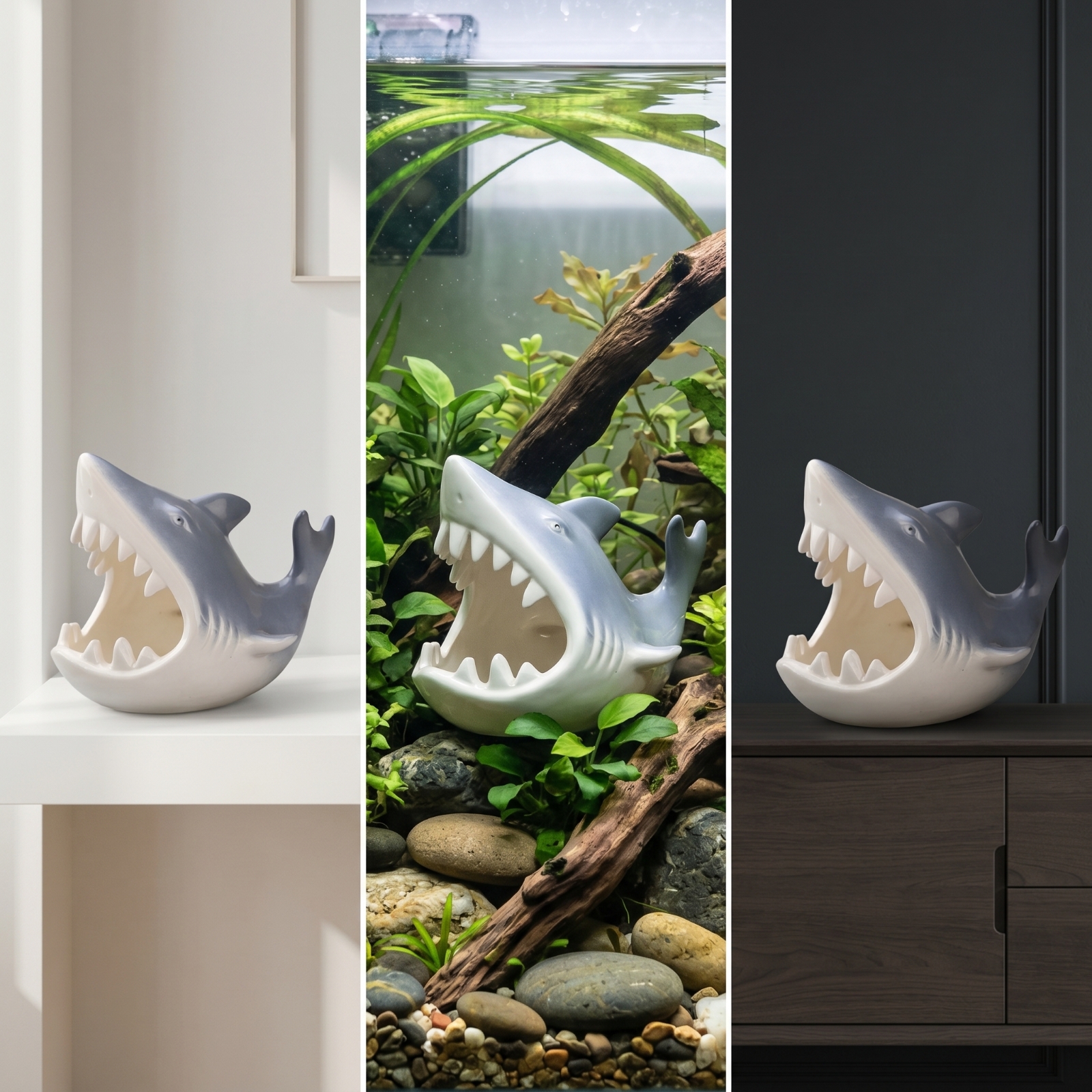 Aquarium Shelter with Open Mou - Hide Cave Ceramic avis et prix