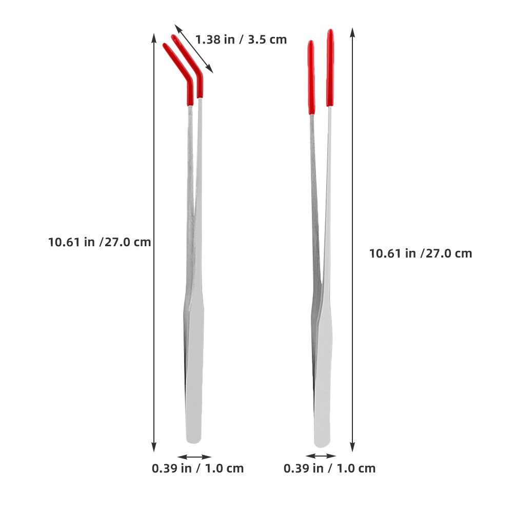 2Pcs Stainless Steel Reptile F - Feeding Tong Stainless avis et prix