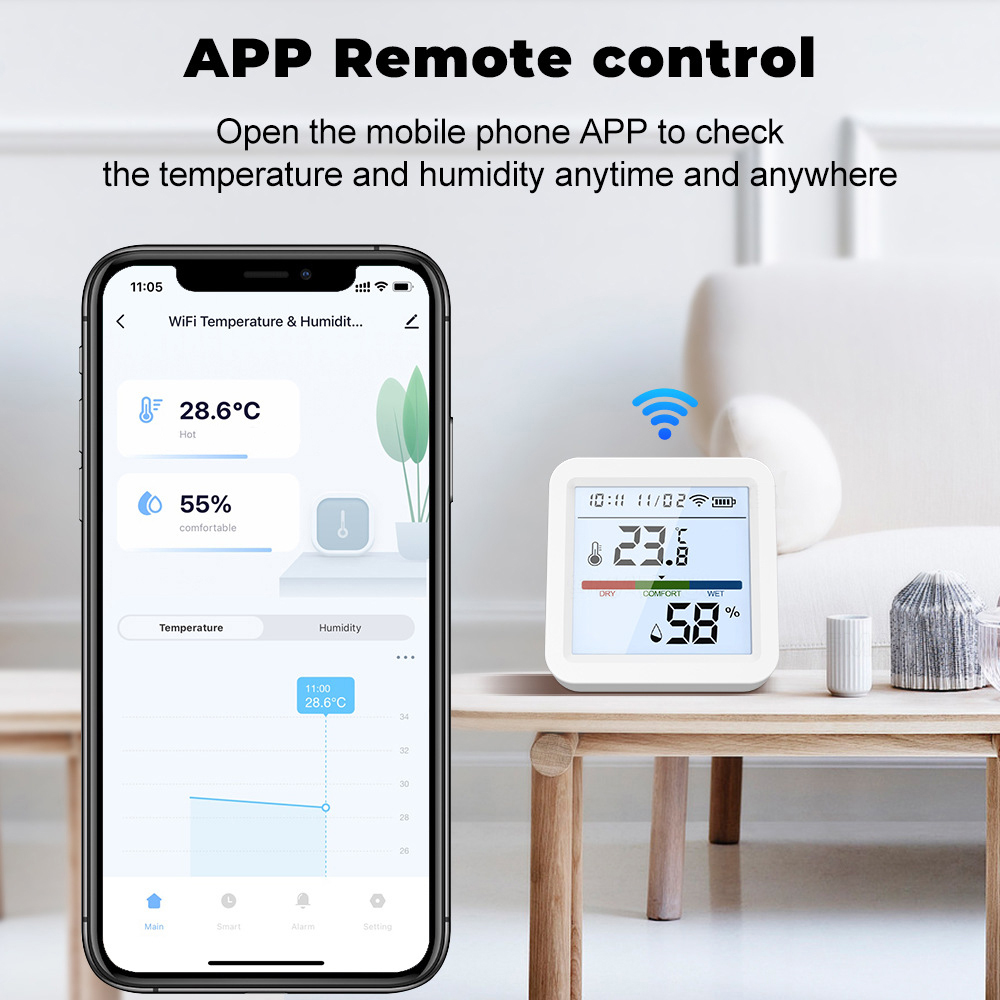 ONENUO Tuya WIFI Temperature H - Digital Hygrometer Probe avis et prix