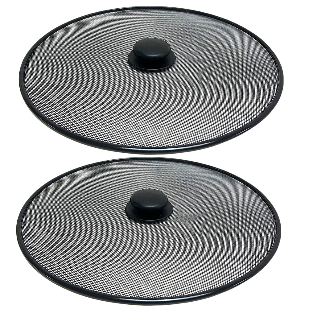 2Pcs Stainless Steel Splatter  - Screen Top Mesh avis et prix