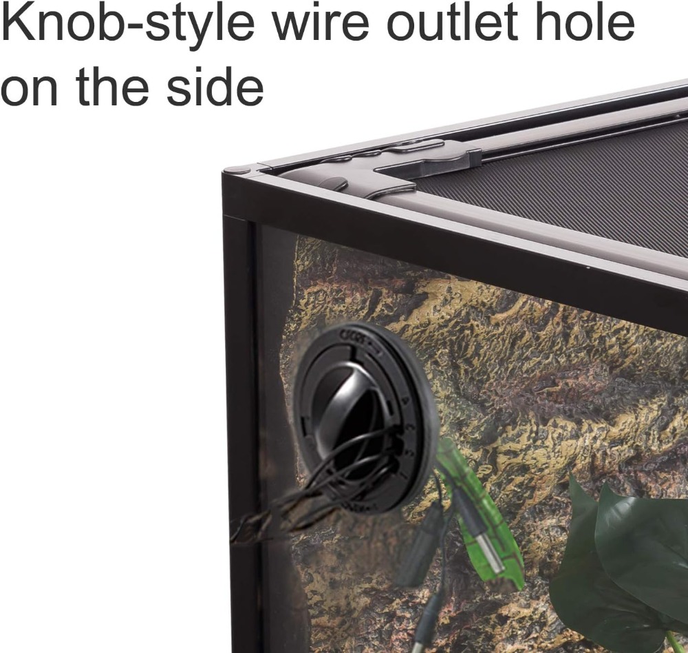 34 Gallon Reptile Glass Terrar - Glass Door Hinge avis et prix