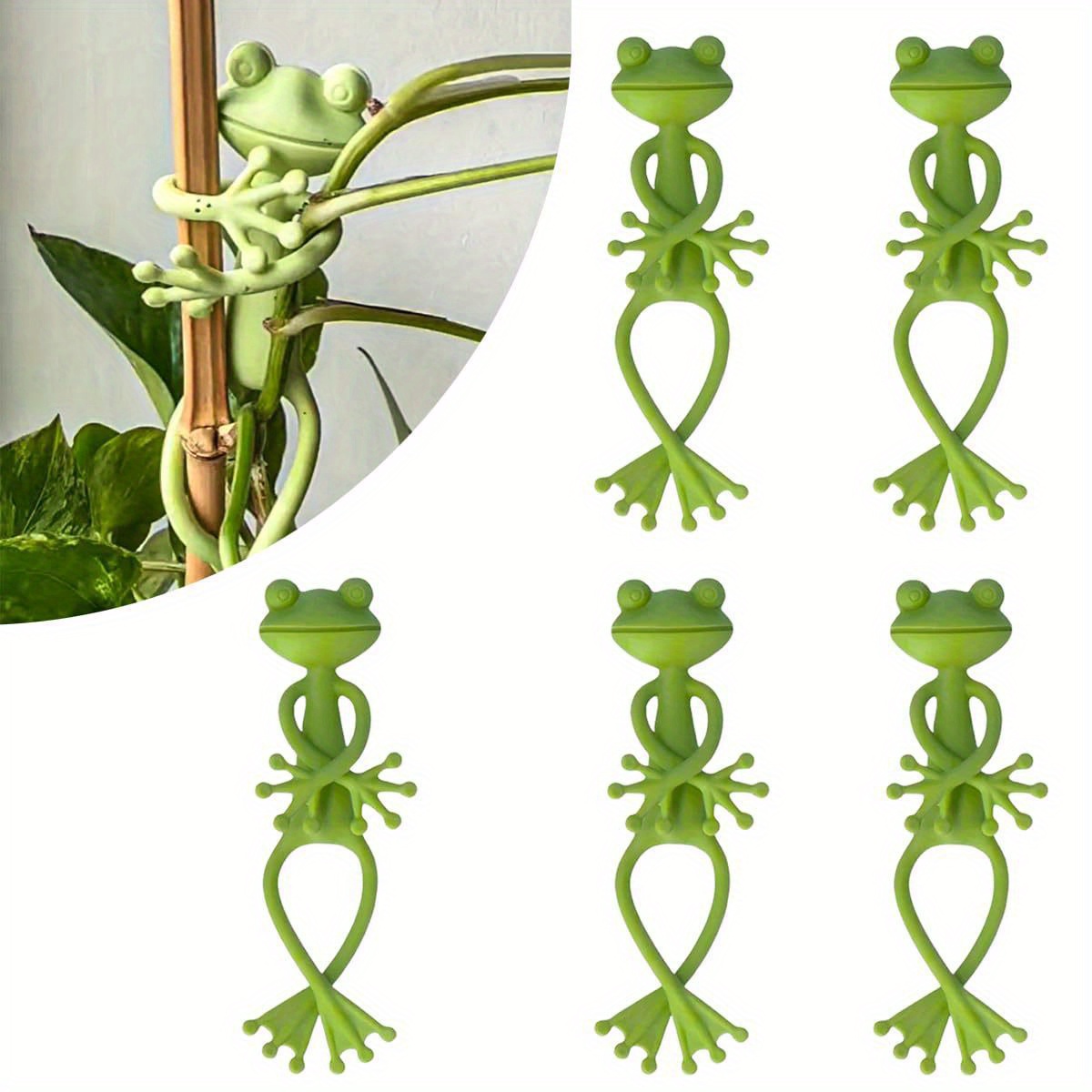 Creative Green Frog Plant Fixi - Vine Climbing Plastic avis et prix