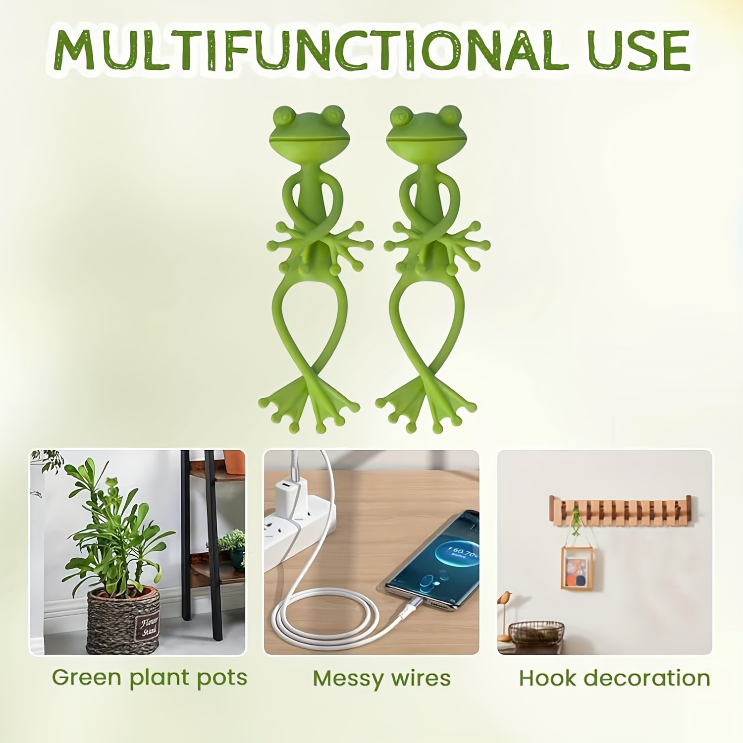 Creative Green Frog Plant Fixi - Vine Climbing Plastic avis et prix
