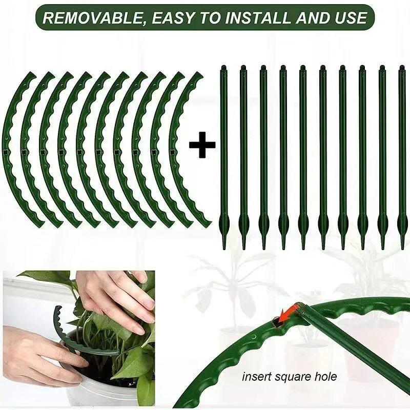 1-9set Plastic Plant Support P - Vine Climbing Plastic avis et prix