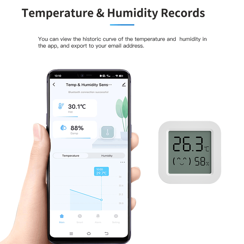 Tuya Zigbee Temperature Humidi - Digital Hygrometer Probe avis et prix