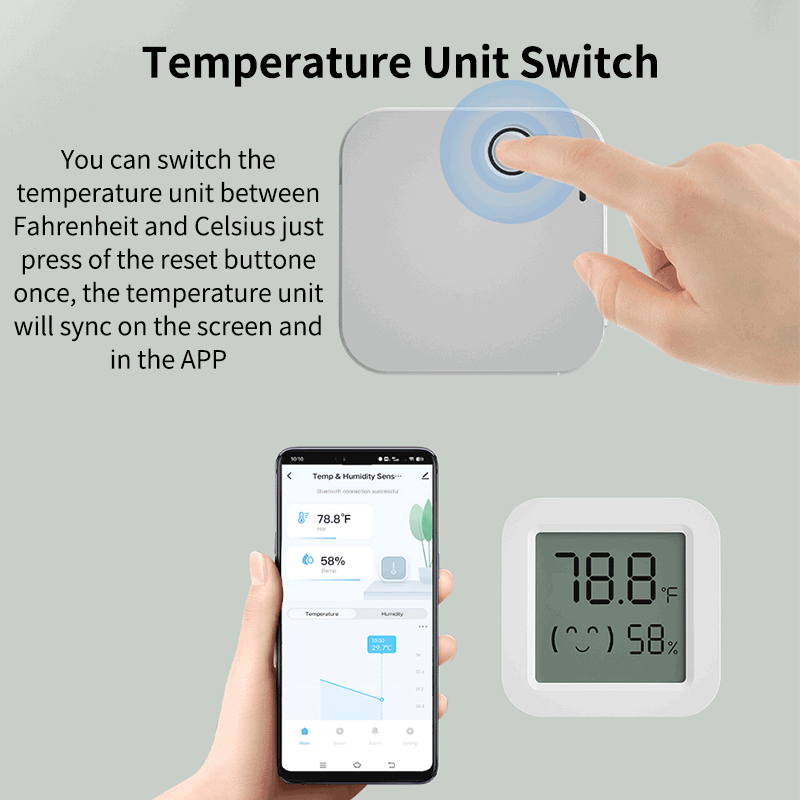 Tuya Zigbee Temperature Humidi - Digital Hygrometer Probe avis et prix