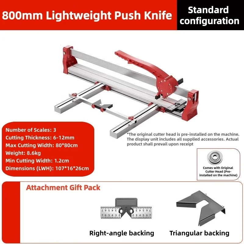 Heavy Duty Manual Tile Cutter  - Ceramic Tile Floor avis et prix