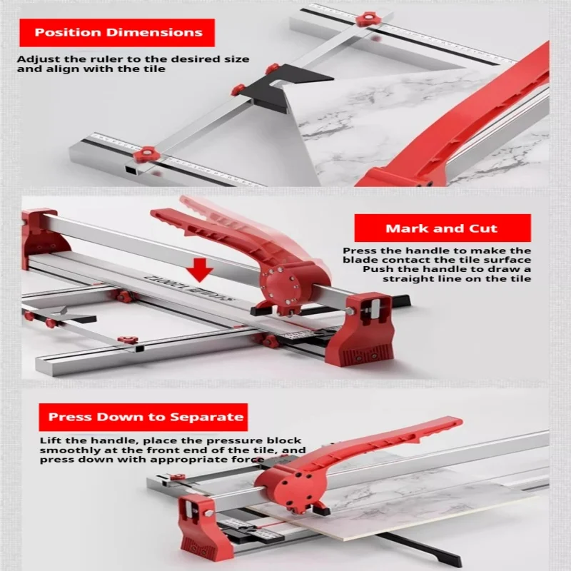 Heavy Duty Manual Tile Cutter  - Ceramic Tile Floor avis et prix
