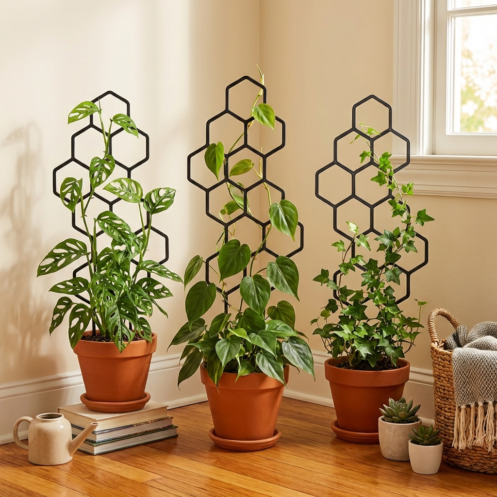 2pcsHoneycomb Design Plant Tre - Vine Climbing Plastic avis et prix