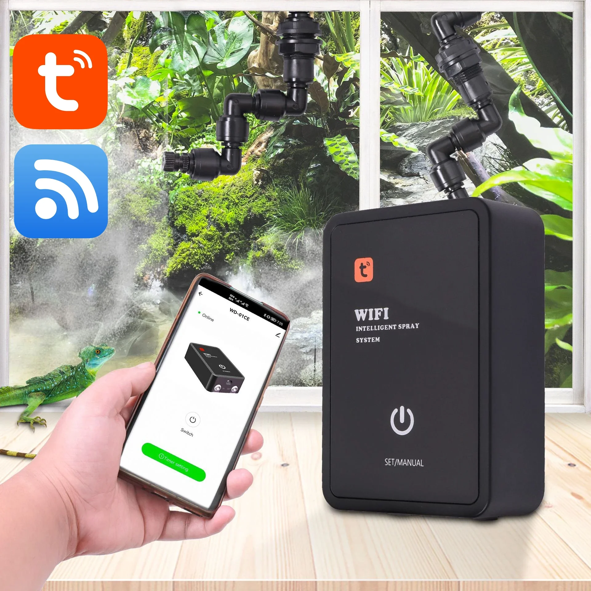 Intelligent Reptile Fogger Ter - Terrarium Fogger Ultrasonic avis et prix
