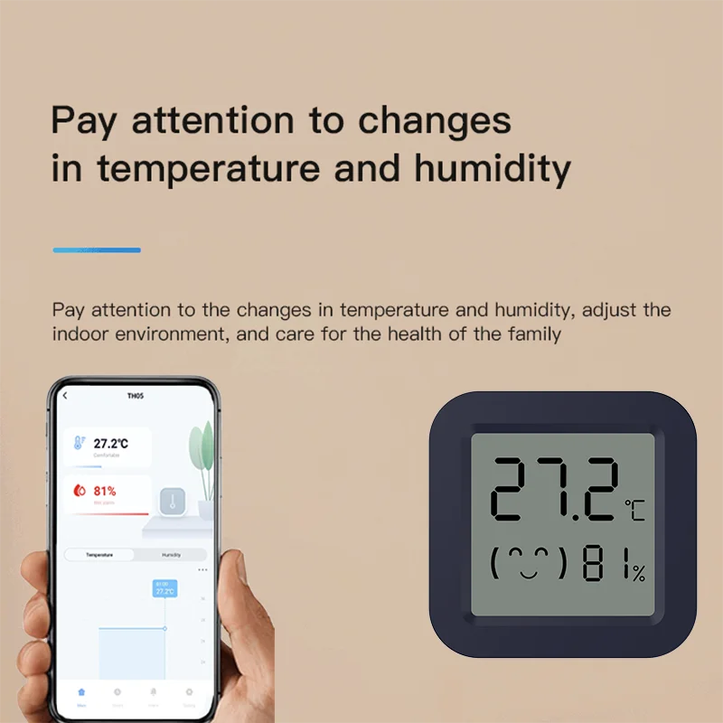 Mini Smart Thermometer Hygrome - Digital Hygrometer Probe avis et prix