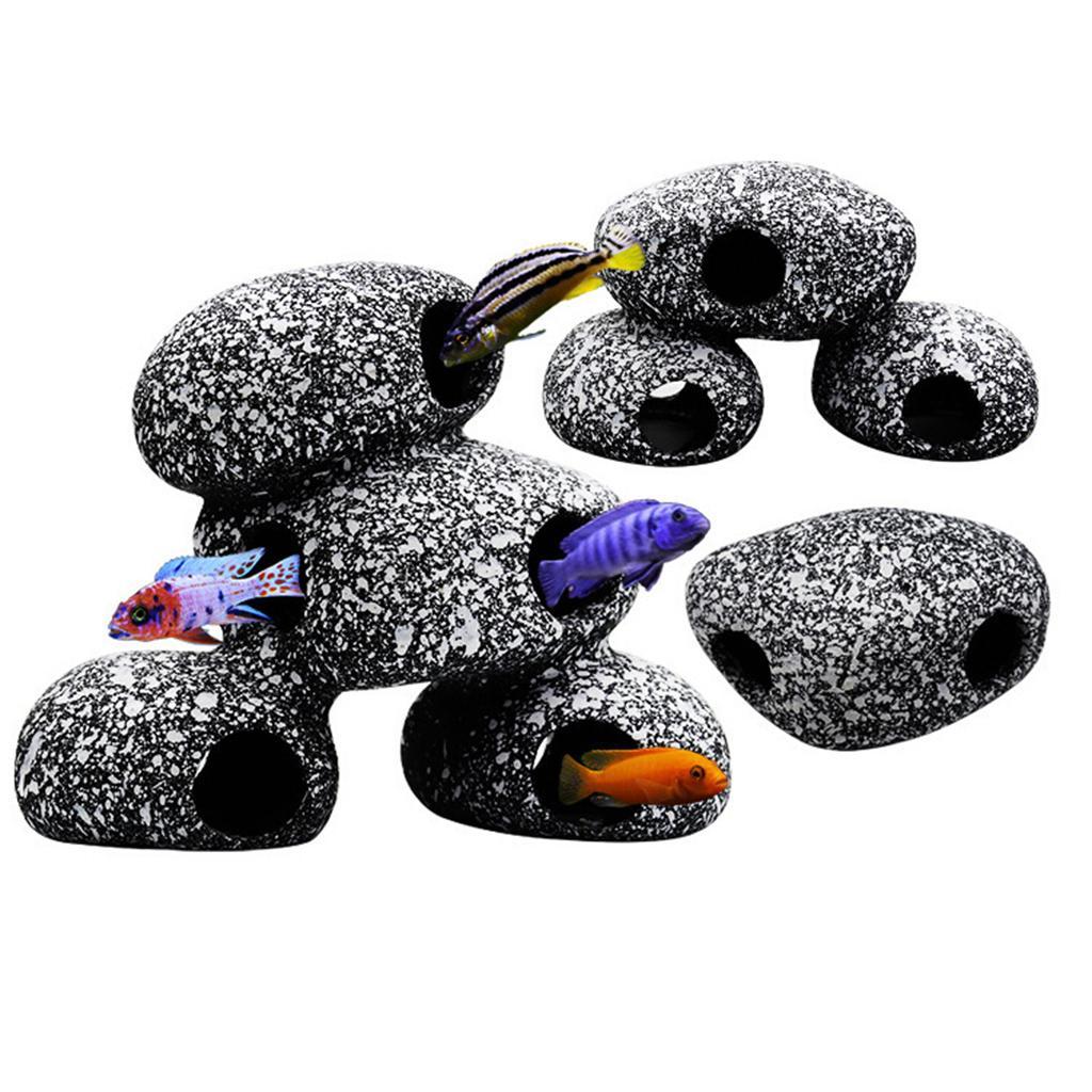 Aquarium Cave Fish Tank Hide O - Hide Cave Ceramic avis et prix
