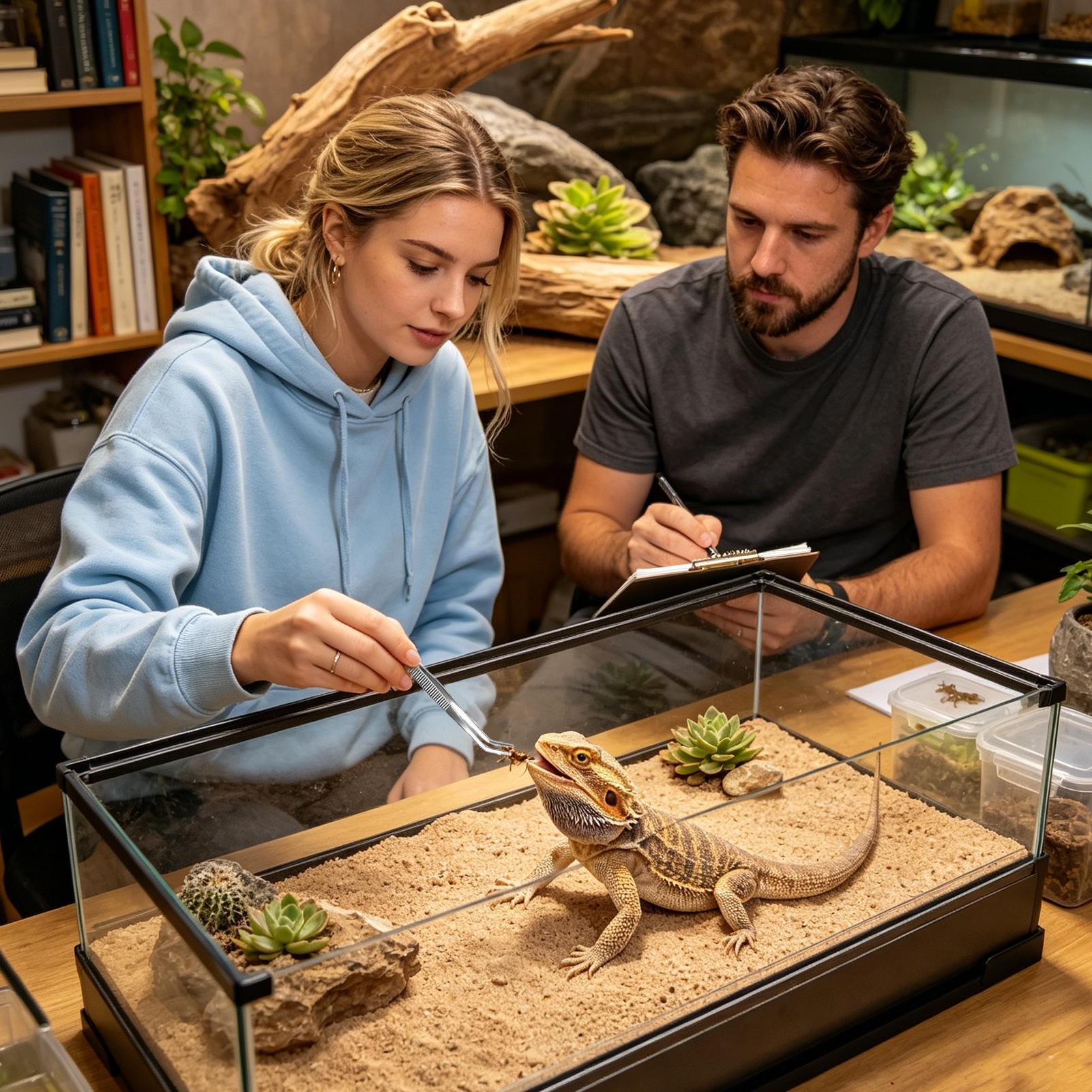 Bearded Dragon Tank Cleaning K - Feeding Tong Stainless avis et prix
