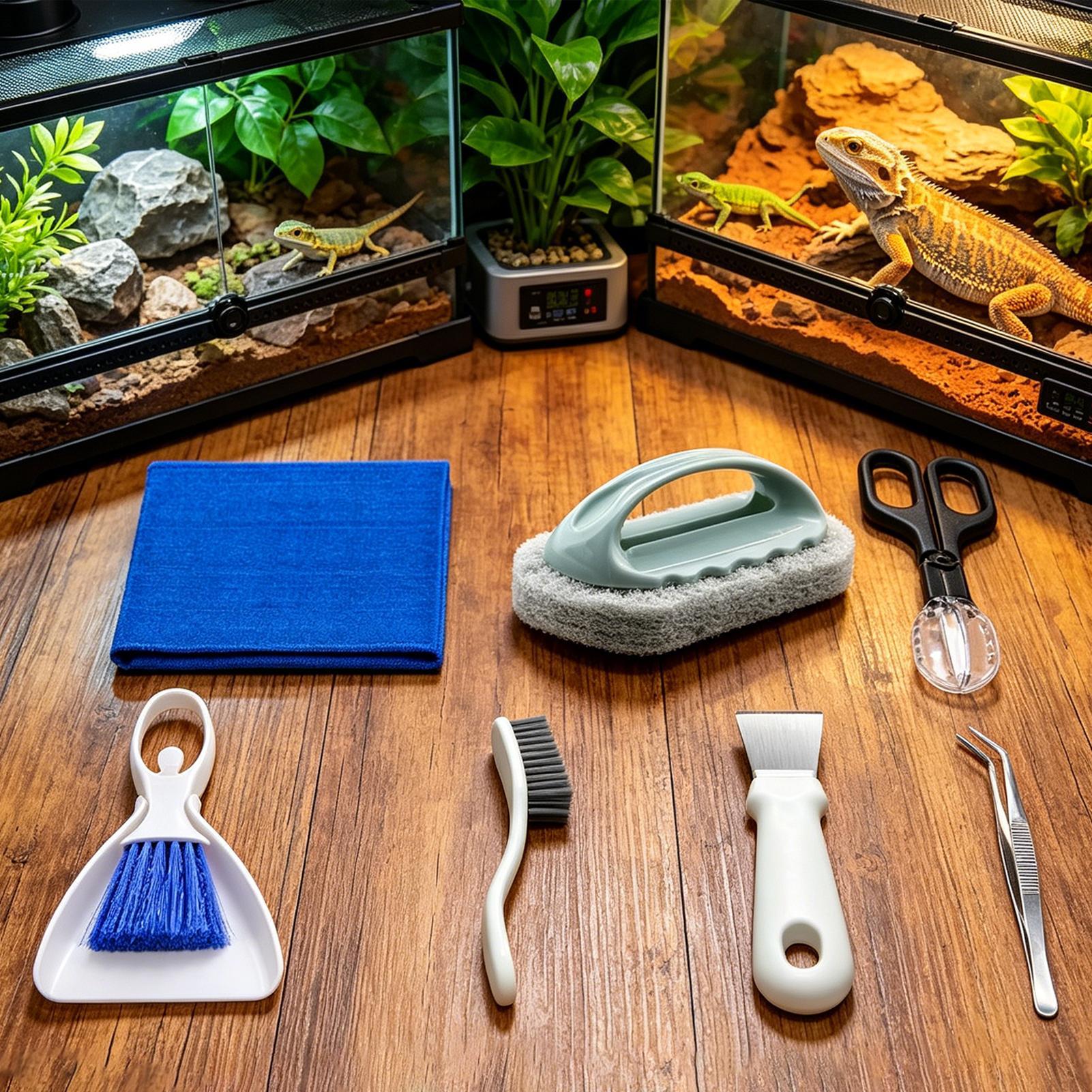 Bearded Dragon Tank Cleaning K - Feeding Tong Stainless avis et prix