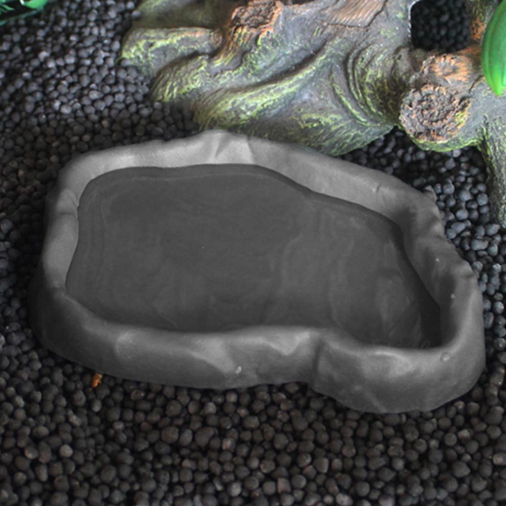 Reptile Feeder Plastic Imitati - Water Dish Reptile avis et prix