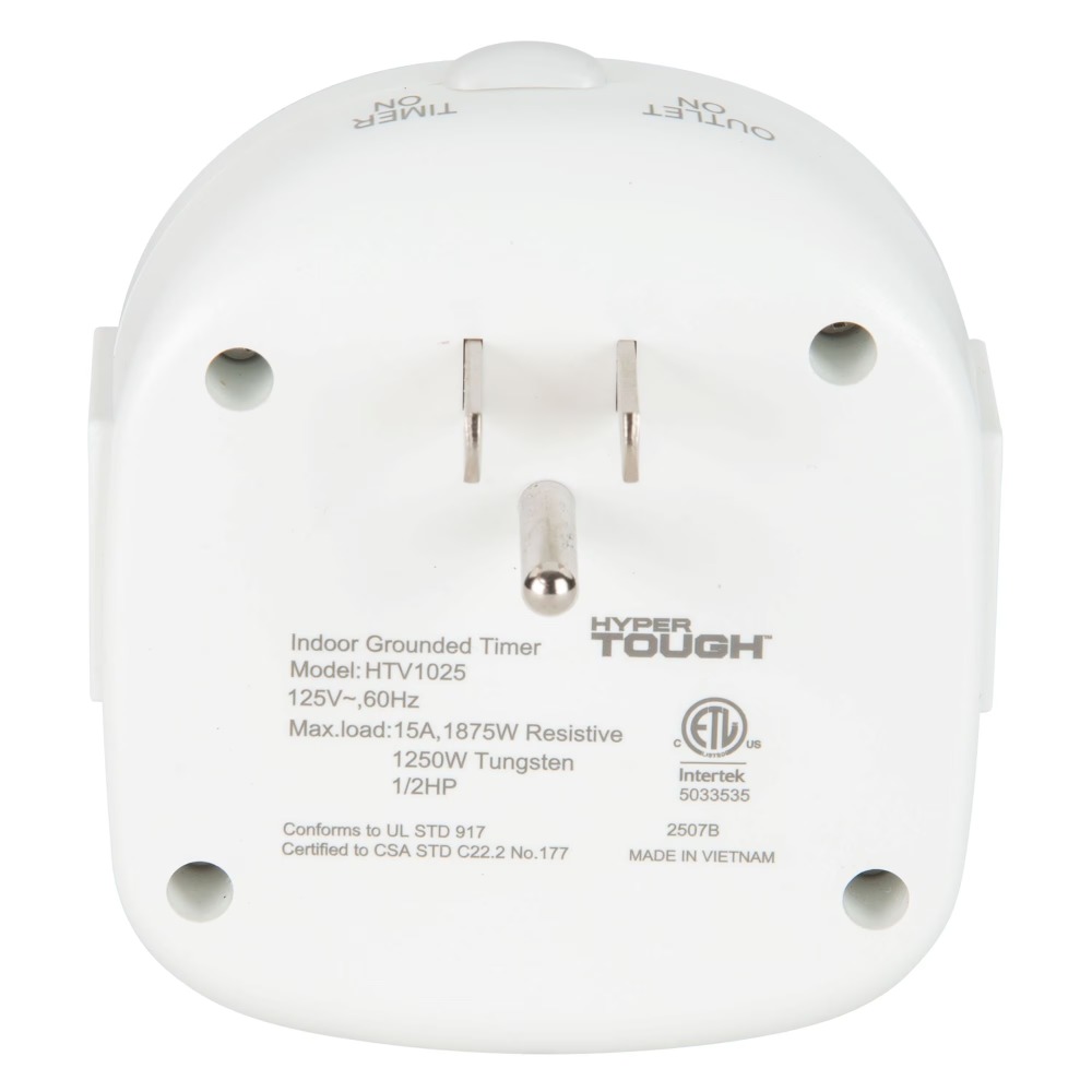 Indoor Heavy Duty Analog Timer - Timer Dual Outlet avis et prix