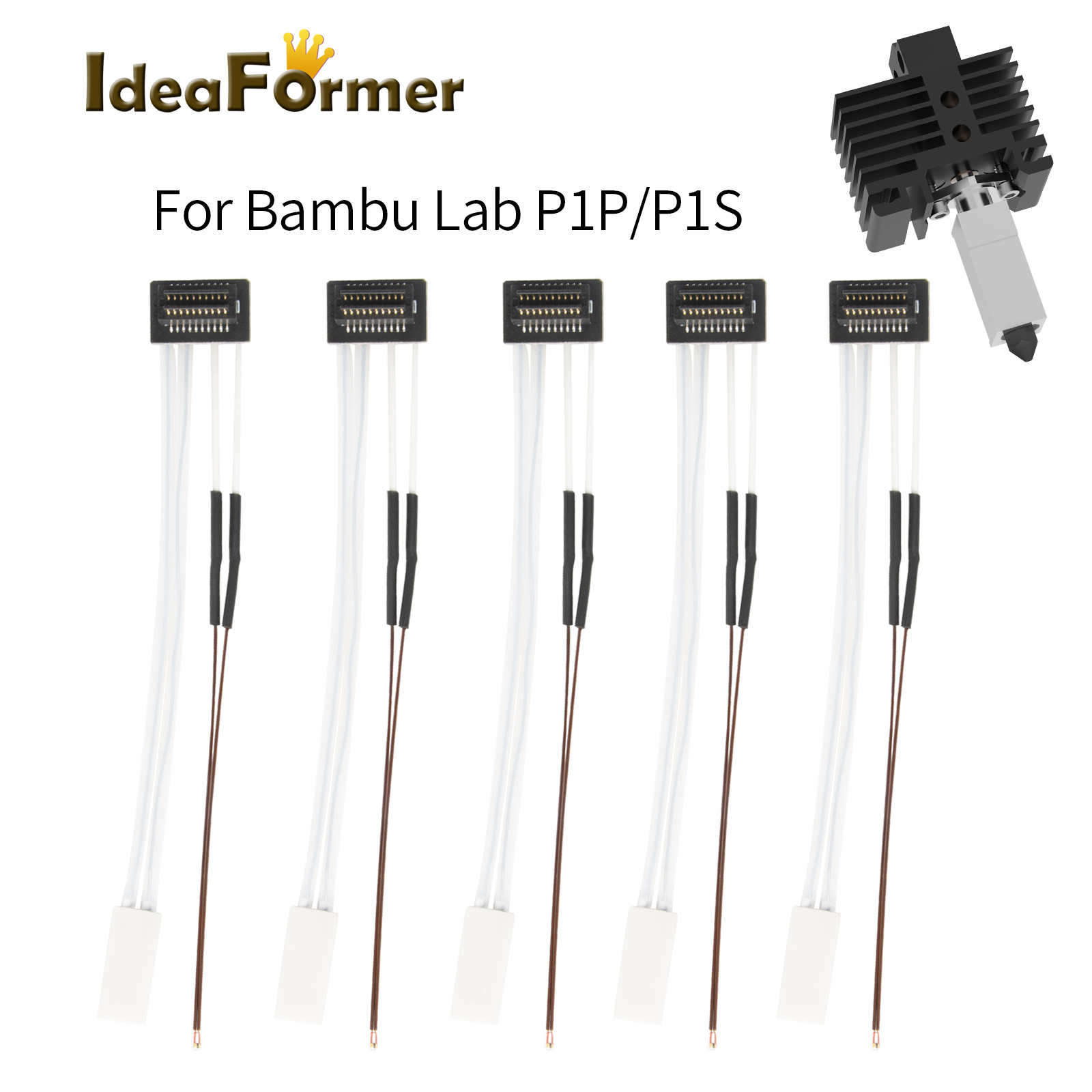 Thermistor For Bambu Lab P1P H - Ceramic Heat Emitter avis et prix