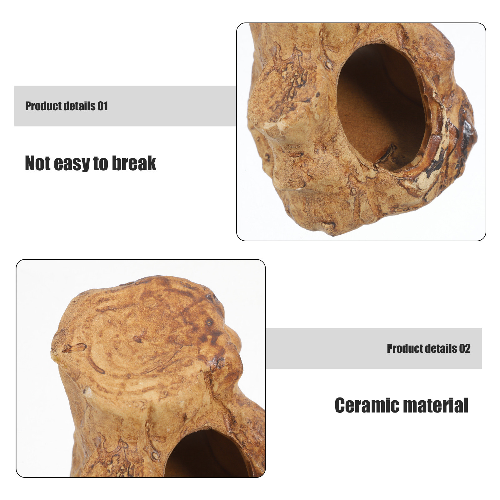 Natural-Looking Ceramic Fish T - Hide Cave Ceramic avis et prix