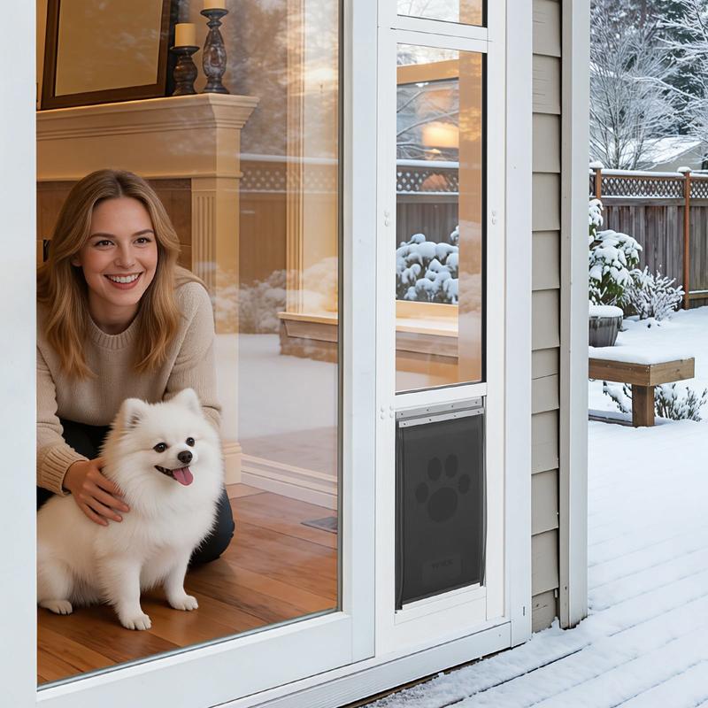 Dog Door for Sliding Glass Doo - Glass Door Hinge avis et prix