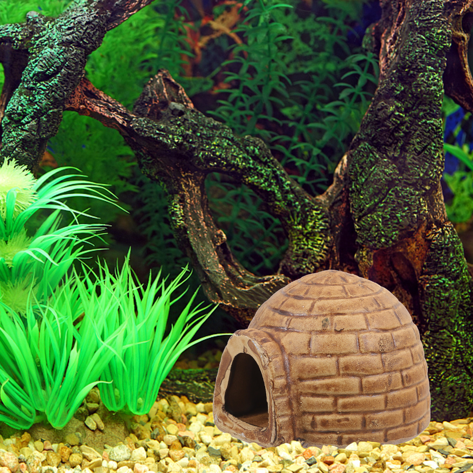 Ceramic Pleco Caves Aquarium F - Hide Cave Ceramic avis et prix