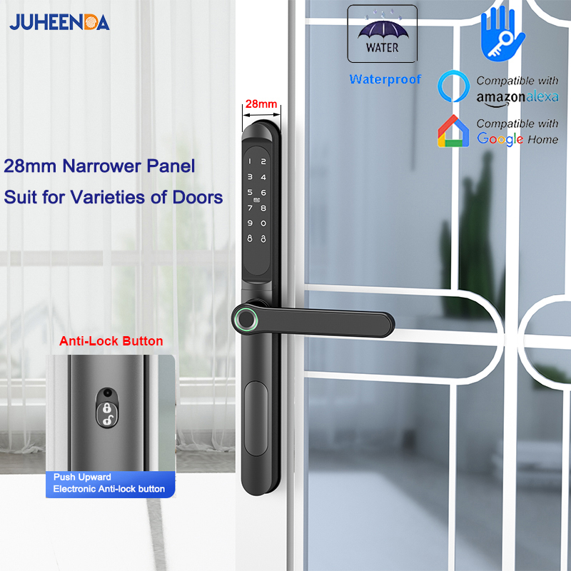 TTLock App Smart Aluminum Door - Glass Door Hinge avis et prix