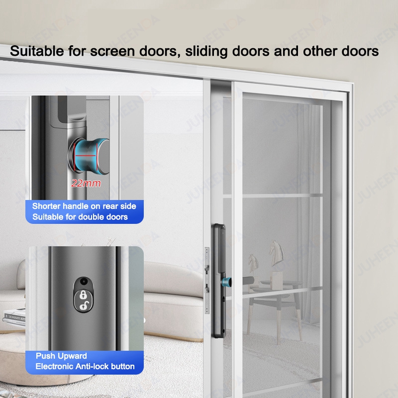 TTLock App Smart Aluminum Door - Glass Door Hinge avis et prix